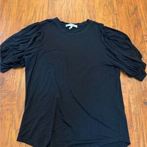 Frame Black Short Sleeve Tee